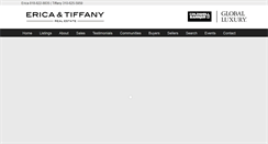 Desktop Screenshot of ericaandtiffany.com